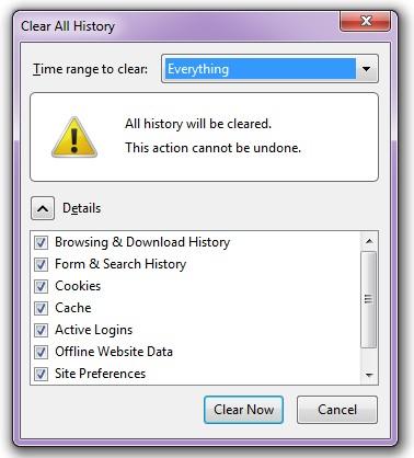 delete browser cache files, internet cache files, browser data, offline data, cookies, temporary internet files, clear history, speed up your pc